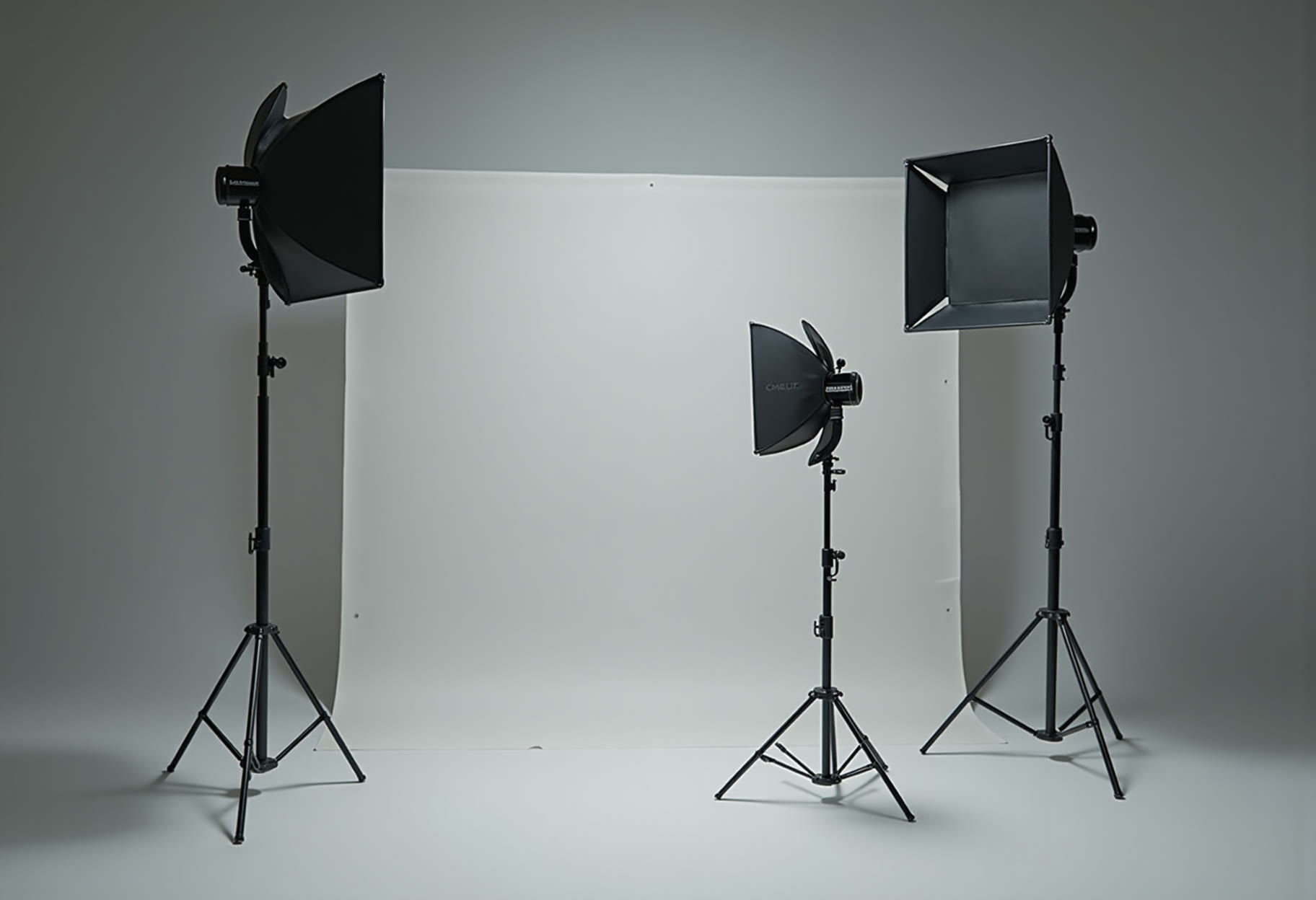 Beauty dish on C-stand